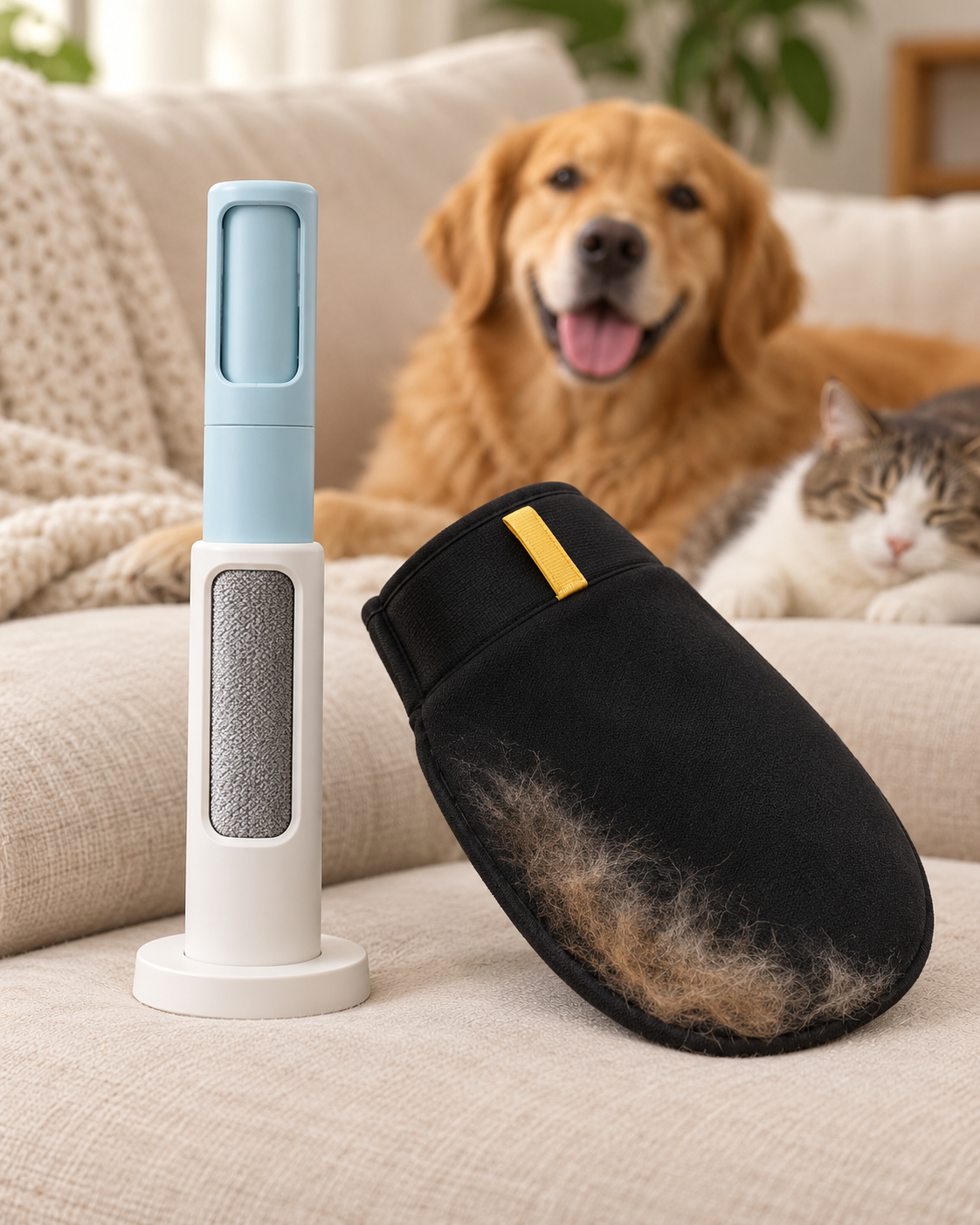 Complete Pet Hair Cleanup Set