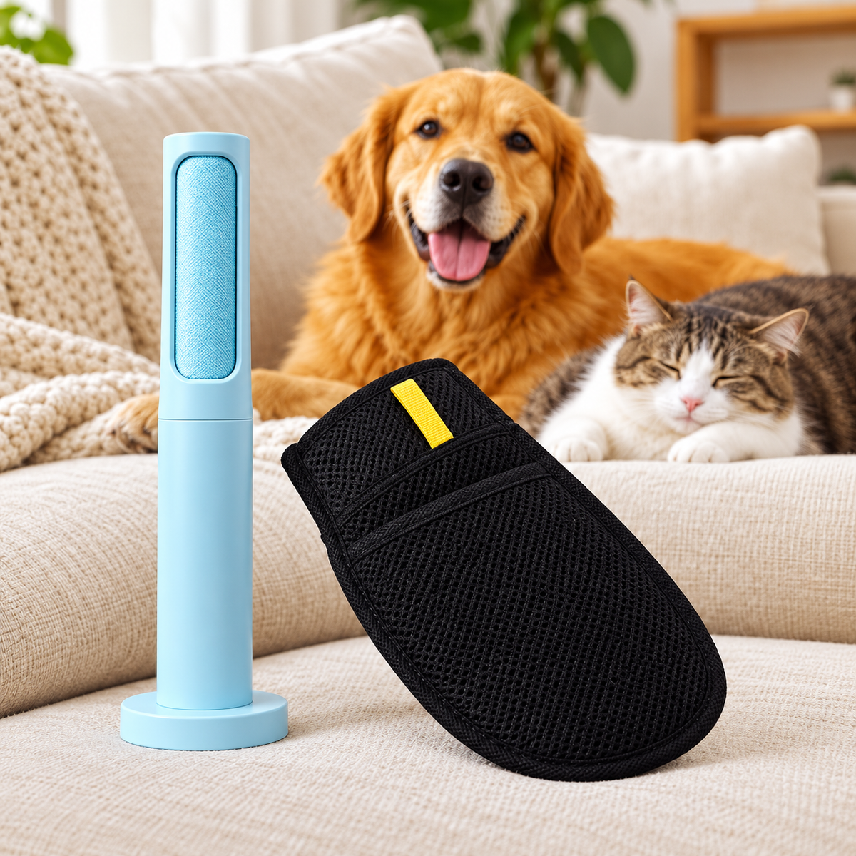 Komplettes Set zur Entfernung von Tierhaaren